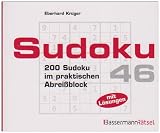 Zoom Produkt-Bild: Sudoku Block 46 - 5er-Einheit: 200 Sudoku im praktischen Abrei&szlig;block