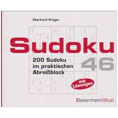 Sudoku Block 46 - 5er-Einheit: 200 Sudoku im praktischen Abrei�block
