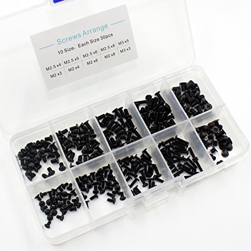Mcsher 300pcs Laptop Notebook Screws Kit Set For IBM HP Dell Lenovo SAMSUNG Sony Toshiba Gateway