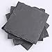 Package of 8 Real Slate Slab Coasters Tied with Decorative Jute String