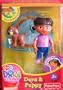 Dora the Explorer - Dora & Puppy Poseable Figure