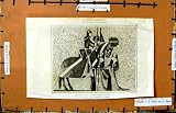 Antique Print Horse Roman Uniform Guessier Arme