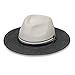 Wallaroo Hat Company Kristy - Packable, UPF50+, Ivory/Black