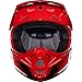 Fox Racing 2017 Race Youth V1 Motocross Motorcycle Helmet - Red / Large