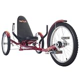 Mobo Triton Pro (Red) Ultimate Three Wheeled Cruiser