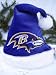 BALTIMORE RAVENS BABY INFANT STADIUM SANTA HAT 0-6 MONTH
