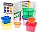 Portion Control Containers Set {7 Piece}: Color Meal Prep Food Storage Containers for Weight Loss with BONUS GUIDE | Leak Proof, Dishwasher Safe | Compatible with 21 Day Fix by Sweet Concepts