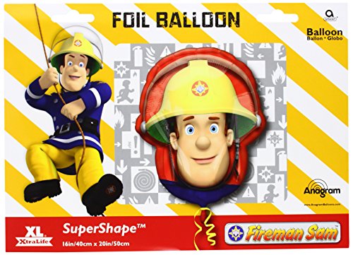 SuperShape Foil Balloon - Fireman Sam (16x20/40x50cm)