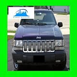 1991-1998 JEEP CHEROKEE CHROME TRIM FOR GRILL GRILLE 1992 1993 1994 1995 1996 1997 91... 