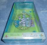 Porcelain Christmas Ornament One of a Kind Like A Snowflake