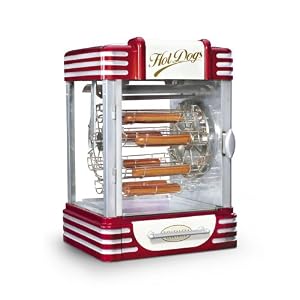Nostalgia Electrics RFH-900 Retro Series Ferris-Wheel Hot-Dog Warmer