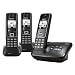 Gigaset Siemens A420A TRIO T�l�phones Sans fil R�pondeur Ecran Noir