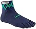 Injinji Trail Midweight Mini-Crew Xtralife Socks (Large, Viper)