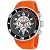 Philip Stein Men's 33-XBOGR-RO Active Orange Rubber Strap Watch from Philip Stein
