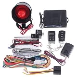 1-Way 2-Way Car Alarm Security System with Remote Control 