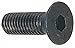 M14-2.00 x 30mm, Flat, Socket Head Cap Screw, Class 10.9, Steel, Black Oxide Finish, 5PK