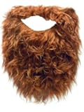 Jacobson Hat Company Men's Beard with Elastic, Brown, One Size