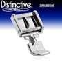 Distinctive Zipper Sewing Machine Presser Foot - Fits All Low Shank Snap-On Singer*, Brother, Babylock, Husqvarna Viking (Husky Series), Euro-Pro, White, Juki, Bernina (Bernette Series), Simplicity and Necchi Sewing Machines