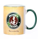 Produkt-Bild: Privattasse Coffee Motiv: Have a nice day mit Wunschname