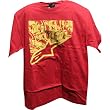 Alpinestars Pile Up Youth Boys Short-Sleeve Sports Wear T-Shirt/Tee - Red