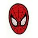 Aufn�her B�gelbild Aufb�gler Iron on Patches Applikation Spiderman Kopf Face