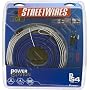 4 AWG Single-Amp Kit in Blue/Silver