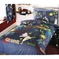 Kids Single reversible Duvet Cover with pillowcase Urban design