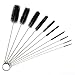 Dxg 8.2 Inch Nylon Tube Brush Set Cleaning Brush Set for Drinking Straws, Glasses, Keyboards, Jewelry Cleaning, Set of 20