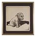 CAS Wall Décor Inconsolable 31-by-31-Inch Framed Print