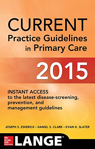CURRENT Practice Guidelines in Primary Care 2015