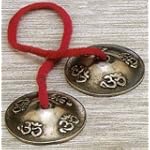 "Om" Tingsha Cymbals, 2.25"-BF013 $10.50