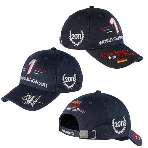 Sebastian Vettel Baseball Cap World Champion 2011