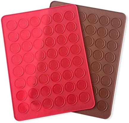 48 Hole Round DIY Silicone Mat Gel Pad Macarons Pad Cake Tool Silicone Mold Bakeware 39*29cm