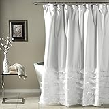 UPC 848742020050 product image for Lush Decor Avery Shower Curtain, 72 by 72-Inch, White | upcitemdb.com