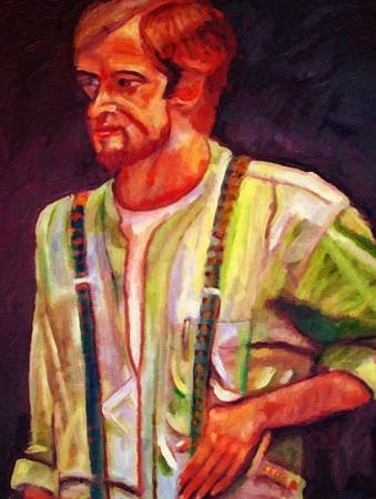 Custom Order #UE-KEN, Oil on Canvas, Custom Painting of The Person You Love, For 1 Person of Customer's Choice, Style: Photo-Realism, with Signature Text 