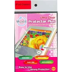 Brando Ultra Clear Displayschutzfolie kristallklar fuer Apple Ipod Touch 2-teilig fuer Vorder- und Rueckseite