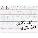 Dry Erase Lined Magnet Board