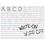 Dry Erase Lined Magnet Board