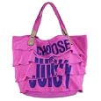 Juicy Couture Generation Y Terry Ruffle Tote Flamingo'