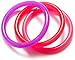 Dr. Bloom's Chewable Jewels 3 Count Infant/Juvenile Bracelets, Pink, Red, Plum