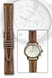 Tan Antique Leather Breitling Style w/ Contrast Stitch 24mm