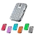 BUBBLE Transparent Silicone Case Skin Cover Protector for Blackberry Bold 9000 + Free Screen Protector (Many Colors Available)