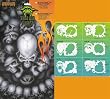Devilbiss Dager Airbrush Stencils - 6-Pack O'Skullz Set 2