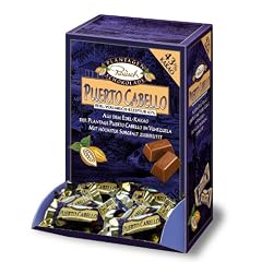 Rausch Plantagen-Schokolade Puerto Cabello Edel-Vollmilch Schokolade, 100 Minis a 6,7 g in Spenderbox, Kakao: 43 %, 1er Pack (1 x 670 g)