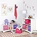 RiverRidge Kids 2pc Soft Storage Bins – Pink