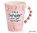Burton and Burton I'm A Survivor, What's Your Superpower Coffee Mug, 12oz, Pink