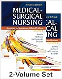 Medical-Surgical Nursing - 2-Volume Set: Assessment and Management of Clinical Problems, 9e (Medical- Surgical Nursing (Lewis) 2 Vol Set)