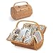 Picnic Time Barrel Picnic Basket, Service for 2