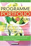 Programme portfolio en 15 jours
