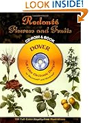 Redoute Flowers and Fruits CD-ROM and Book